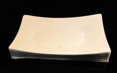 Füzyon cam çöktürme kalıbı- Dikdörtgen- 18x11x2cm