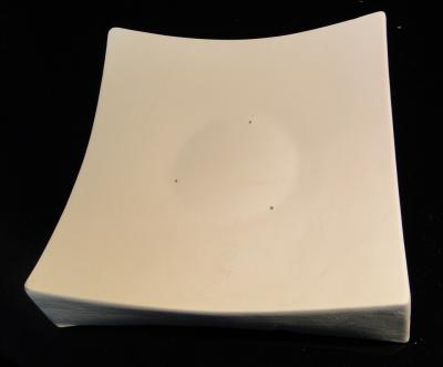 Füzyon cam çöktürme kalıbı- Kare-18x18x4cm